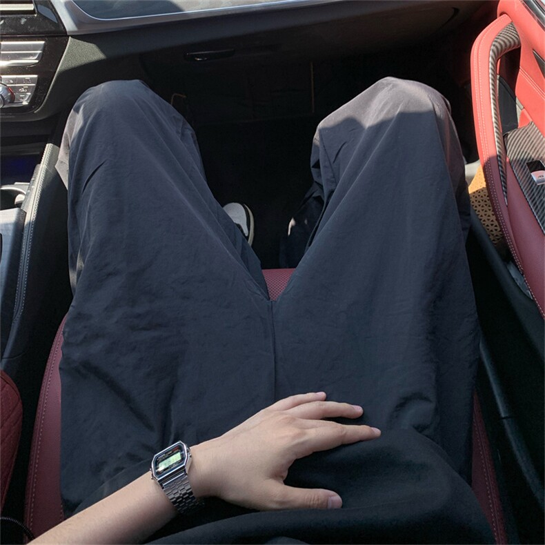 速干休闲裤男款夏季cleanfit直筒工装裤宽松阔腿伞兵裤CK266-p42,男装休闲裤,星座1008