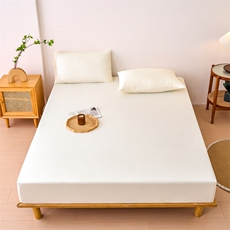 新款简约风纯色原棉床笠系列，床单，一起卖家纺