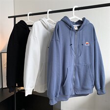 50%棉300克秋季新款港风宽松连帽开衫卫衣夹克外套W2205-P68控88，男装夹克，电商A036A