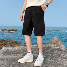 夏季短西裤男ins速干冰丝裤子宽松休闲五分裤西裤K817P28，男装牛仔裤，星座1107
