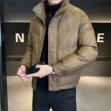 M-3XLB3538815P175黑色PU2025冬羽绒服【标50控活动价268】，男装羽绒服，电商B353