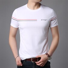 男士短袖t恤夏季男士圆领上衣服半袖体恤潮流休闲男装t桖衫，男装T恤，电商B212（原钱塘6029）