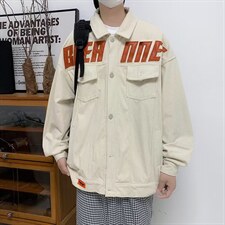 男秋季外套潮牌街头灯芯绒外套RW27P55，男装夹克，星座1116-2