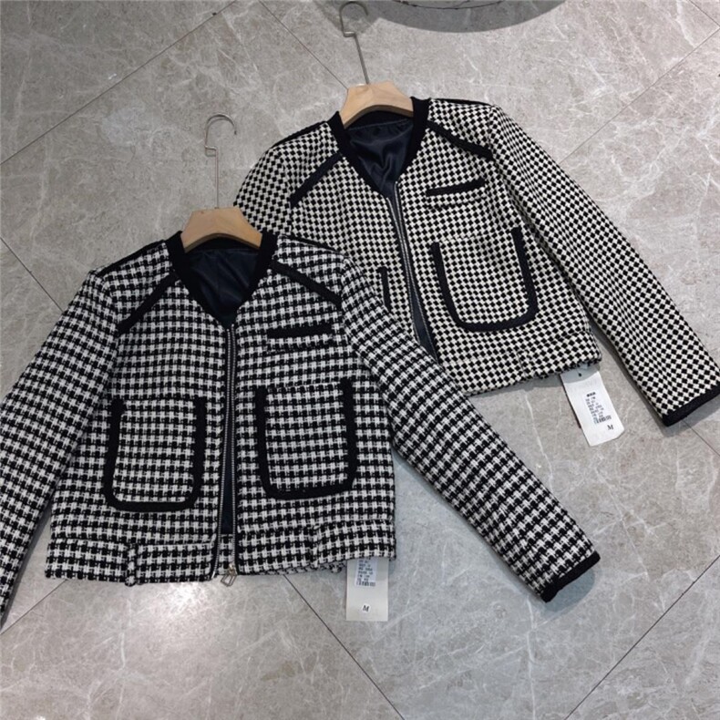 千鸟格毛呢，其它，时代公主