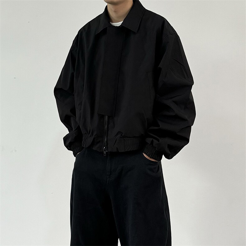 2025新款秋装三防廓形夹克W2603P85M-2XL,男装夹克,电商C313