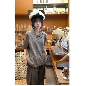 麦穗肌理POLO针织短袖男款夏 W511-P50图片