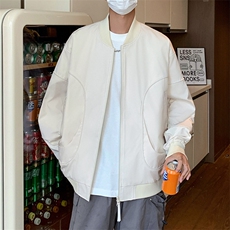 网红风大码防水棒球领冲锋衣个性设计光版二开jk1218特p73，男装夹克，星座309（原A406）