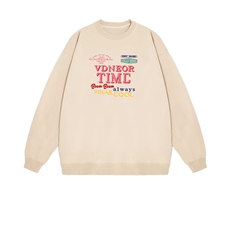 2025年秋季套头长袖通勤时尚百搭通勤简约休闲，女装卫衣/绒衫，花可