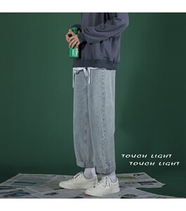 港风青春潮流舒适宽松牛仔裤X715   NZ012 批40图片