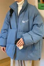 秋冬新款韩版加厚保暖立领宽松棉服外套男MY62030P115控138，男装棉衣，电商A268A