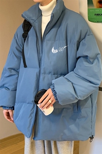 秋冬新款韩版加厚保暖立领宽松棉服外套男MY62030 P115控138图片