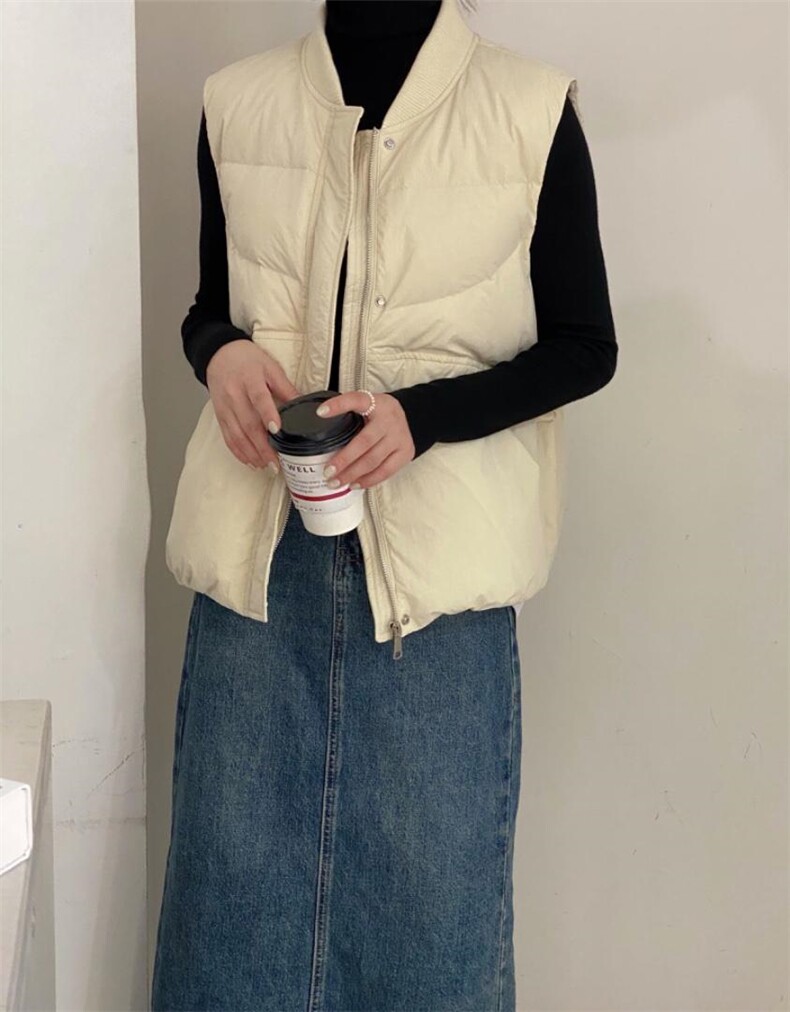 羽绒马甲，女装马甲，驿谷