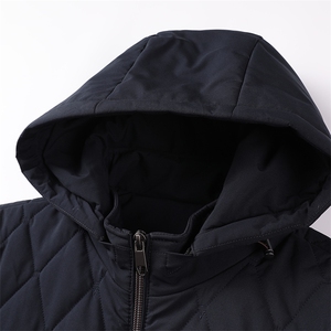 冬季新款男装棉服外套商务休闲爸爸装中年男士加厚保暖棉衣图片