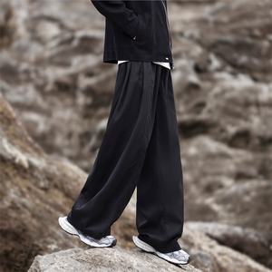春季新款现货男女同款直筒弯刀休闲裤DSA157B-K2611-P45图片