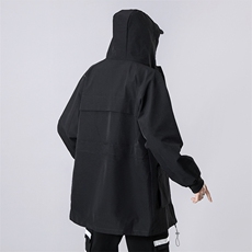 主推JK206-P90山系M-8XL大码中长外套风衣有做加厚控138，男装风衣，星座109