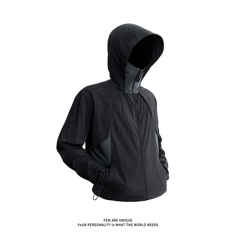 【UPF50+防晒衣】5X1019-TP80138设计感透气防晒服速干外套，男装防晒衣，电商A102