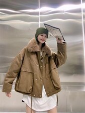 冬装大毛领派克现货，其它，泰靡(1F)