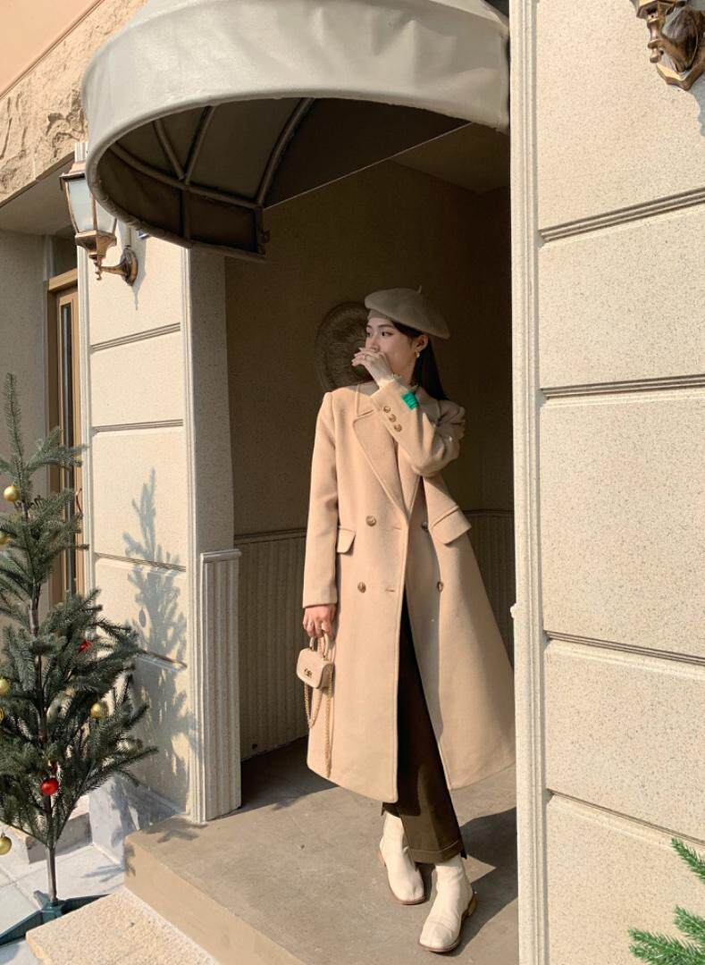 现货，单面羊绒大衣，其它，墨初