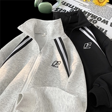 新款痞帅休闲美式棒球服夹克平铺外套Y02-P75108，男装夹克，电商A132（原电商B245）