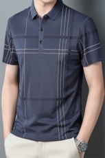 BGW31133男式2023夏季新款T恤衫男短袖翻领休闲polo体恤P53，男装T恤，电商B360