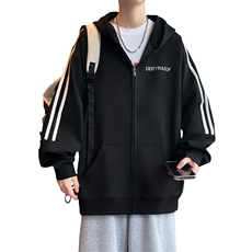 卫衣开衫男女连帽外套春秋新款宽松百搭上衣XZ102B-1W2558P65，女装短外套，星座102B-1