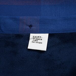 高档秋冬加绒加厚格子衬衣男长袖衬衫加肥加大码XL-9XL 1509款P95图片