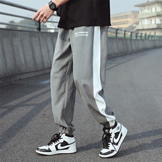 加推春夏款日系外景宽松大码束脚休闲运动卫裤0501-P30，男装休闲裤，星座914-3