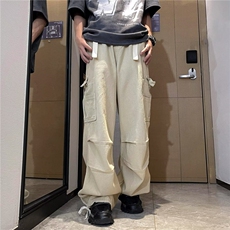 美式机能复古拖地工装裤P58，男装牛仔裤，星座1116-2