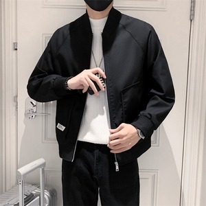 现货2025春季社会小伙棒球服男韩版夹克外套JK21P95控128图片