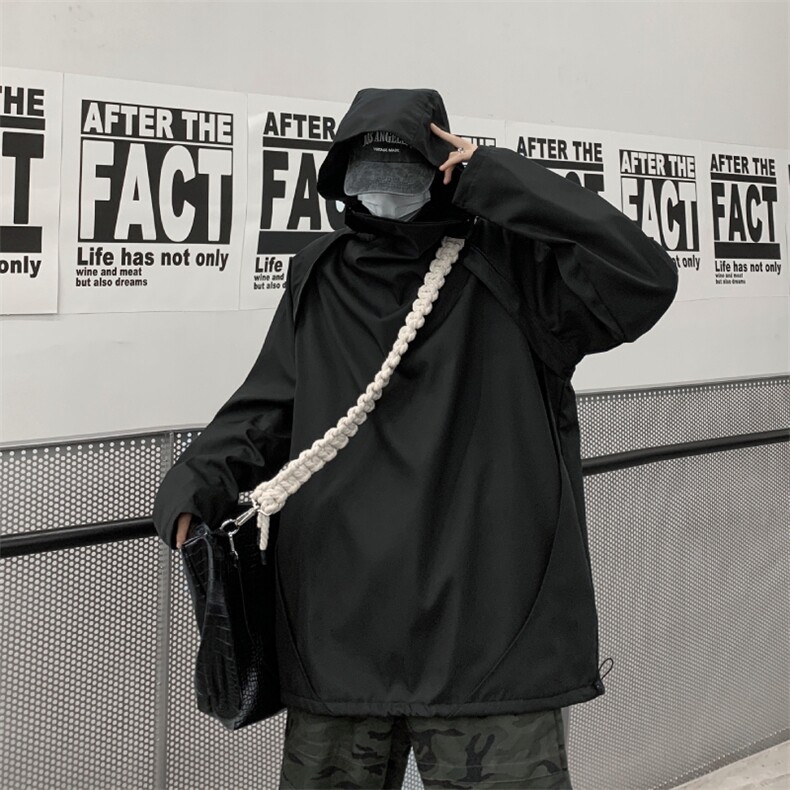 CC587-P56美式机能套头冲锋衣，男装夹克，星座1611A-1