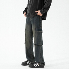 工装牛仔裤男B342-Z900-P52，男装牛仔裤，电商B342