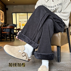 XZ616秋冬加绒加厚灯芯绒侧边折边复古休闲长裤TY1173P65控88，男装休闲裤，星座512A（原616）