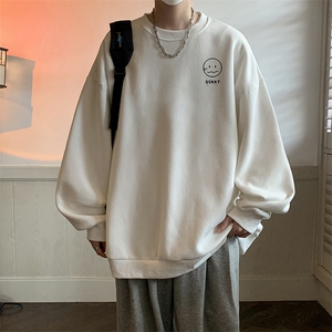 圆领卫衣男大码加厚加绒长袖t恤男S6072-P28 加绒款-P33图片