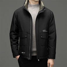 CSYR97699钱塘2020-2冬季厚款商务休闲中年男士简约羽绒服P220，男装羽绒服，钱塘207-2