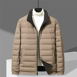 2025年秋季时尚百搭通勤简约休闲青春流行，男装羽绒服，牛米欧羽绒服工厂店
