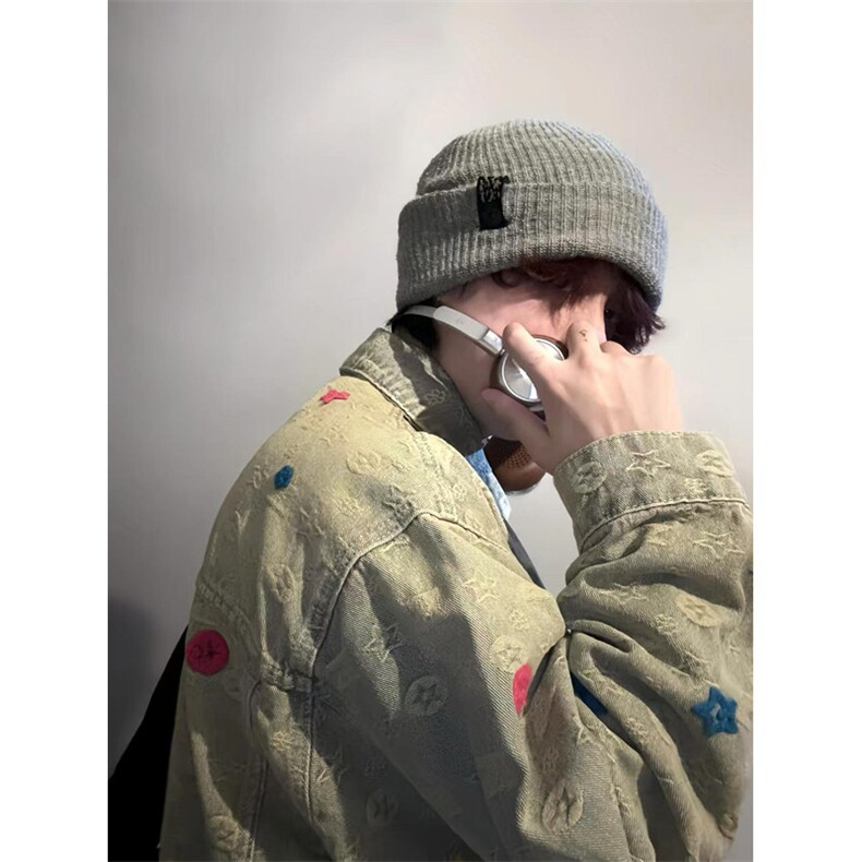 春秋季风水洗做旧复古牛仔衣男女宽松夹克上衣外套JK2229,男装夹克,星座1116A（原606A-3）