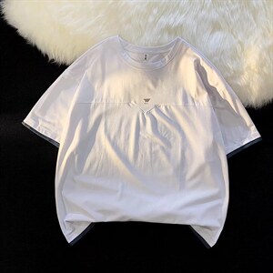 夏季潮牌男士短袖t恤男潮流上衣服情侣半袖体恤衫B03MP30图片