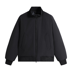 冬季美式高街立领棒球棉服飞行夹克棉衣短款外套男MY1030-P65，男装棉衣，星座1402-1