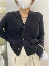 【现货】2021档口加厚毛衣开衫，女装针织衫/毛衣，HuHu