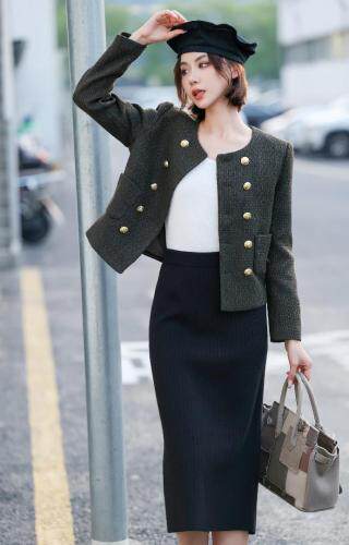 秋装小香风外套时尚经典款，其它，圣·雅姿