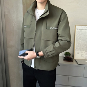 2025秋季 店主风新款工装休闲立领夹克高品质外套男潮JK161-P125图片