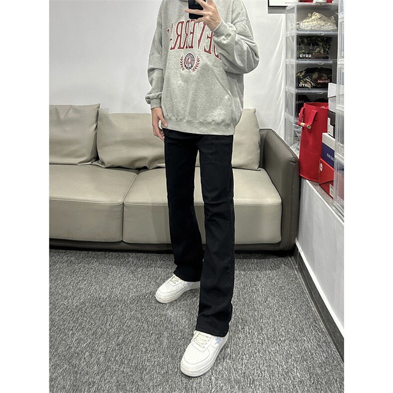 B221美式ins高街暗黑小众修身弹力休闲牛仔裤LK23010-P60控78,男装牛仔裤,电商B221