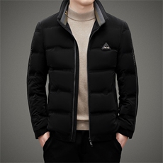 CAH2803钱塘2020-2中年男士冬加厚款商务休闲简约羽绒服P210，男装羽绒服，钱塘207-2