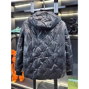 (网图)欧货高级感刺绣白鸭绒轻奢连帽重工艺羽绒服 313B-P90-P190图片