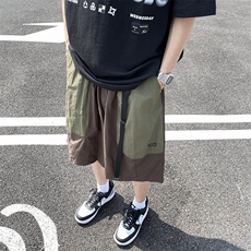 2024夏季新日系运动工装短裤薄宽松直筒五分中裤现货K7898-P32，男装牛仔裤，星座512-3