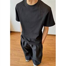 美式oversize短袖t恤男夏季加大加肥休闲宽松半袖上衣LT222-P38，男装T恤，星座1008