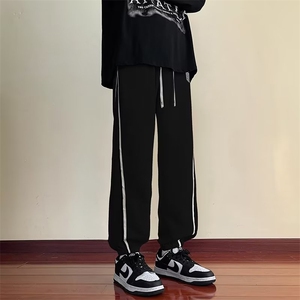 卫裤男潮牌潮流束脚宽松百搭休闲裤加绒运动长裤AK007-P32 绒42图片