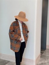 新款格子外套，好看，其它，麦缇诺