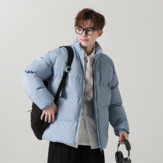 2025冬季新款S-5XL备货10万件加厚立领棉衣XZ109-1-M2208-P45，男装棉衣，星座109-1