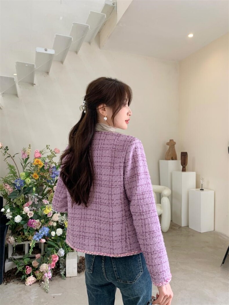 韩版甜美淑女气质高雅外套，其它，荷塘月色